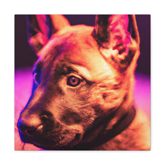 Prince/Princess Eugenio de Valois - Belgian Malinois - Canvas