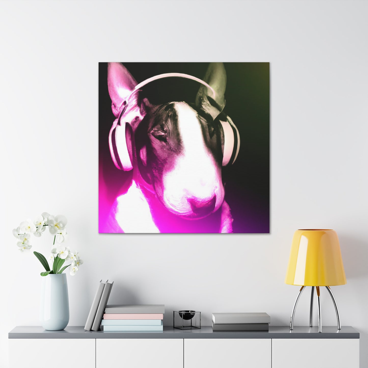 Winifred Bechtel - Bull Terrier - Canvas