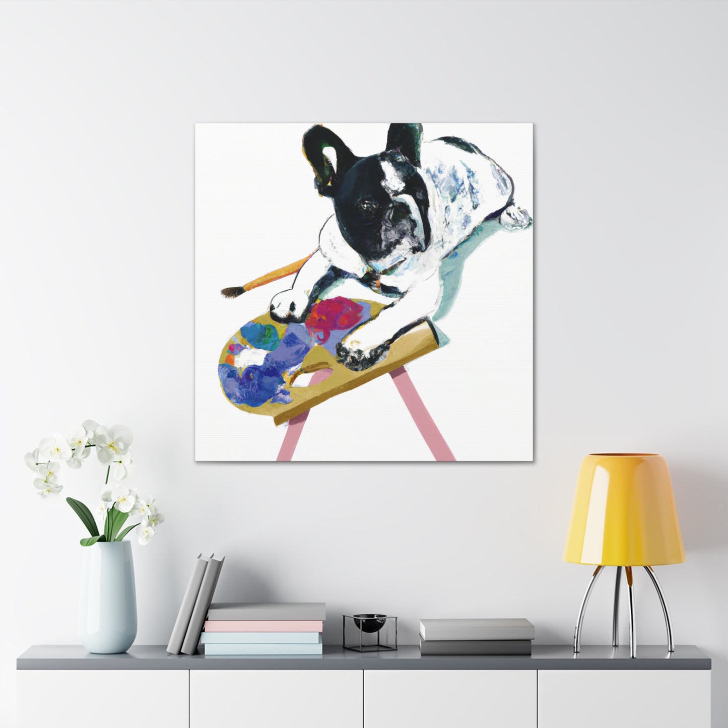 Princess Rosabelle Devereaux (French Bulldog) - Canvas