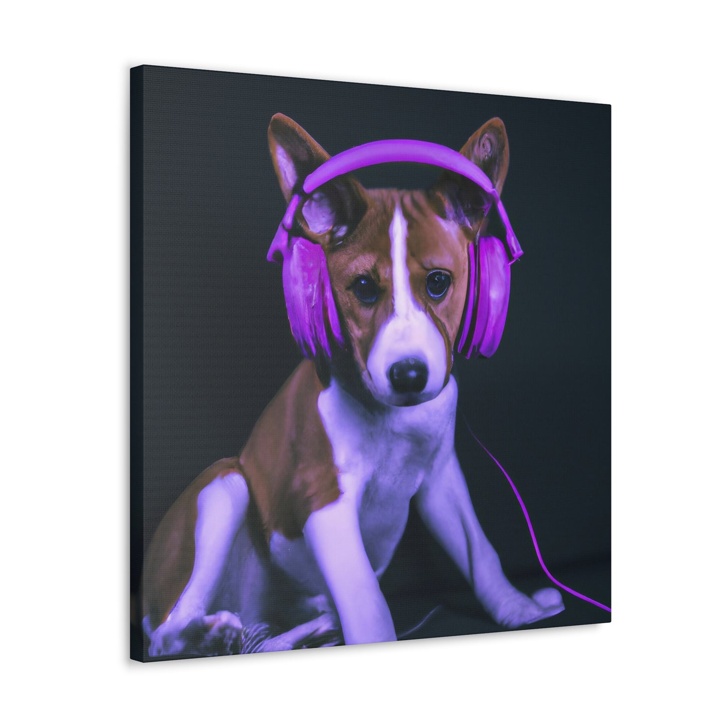 Shuenlana Mahkdoon - Basenji - Canvas