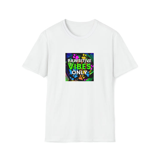 Posithink Phil or Posithink Fia. - "Pawsitive Vibes Only" Unisex Tee
