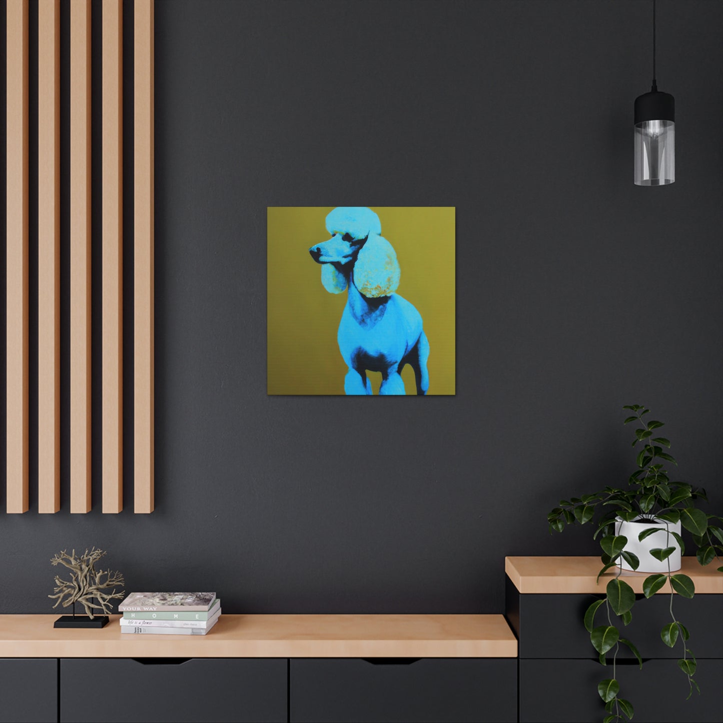 Rikart the Magnificent - Poodle - Canvas