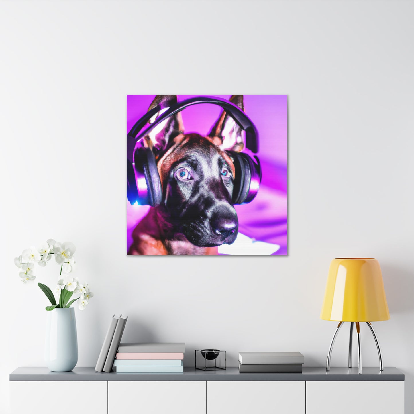 Countess Euphrasia of Belgium - Belgian Malinois - Canvas