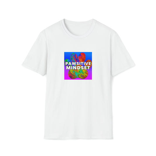 The street wear designer's 90's name would be: Remix Rider. - "Pawsitive Mindset" Unisex Tee