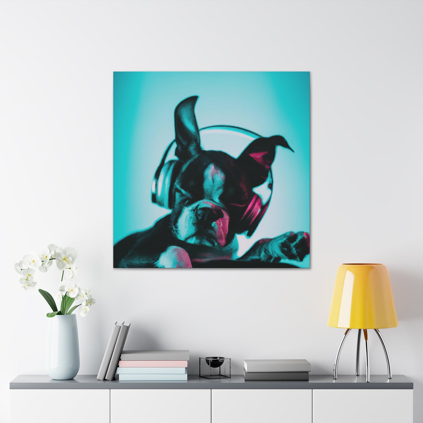 Prince Raufaldus Meldsky - Boston Terrier - Canvas