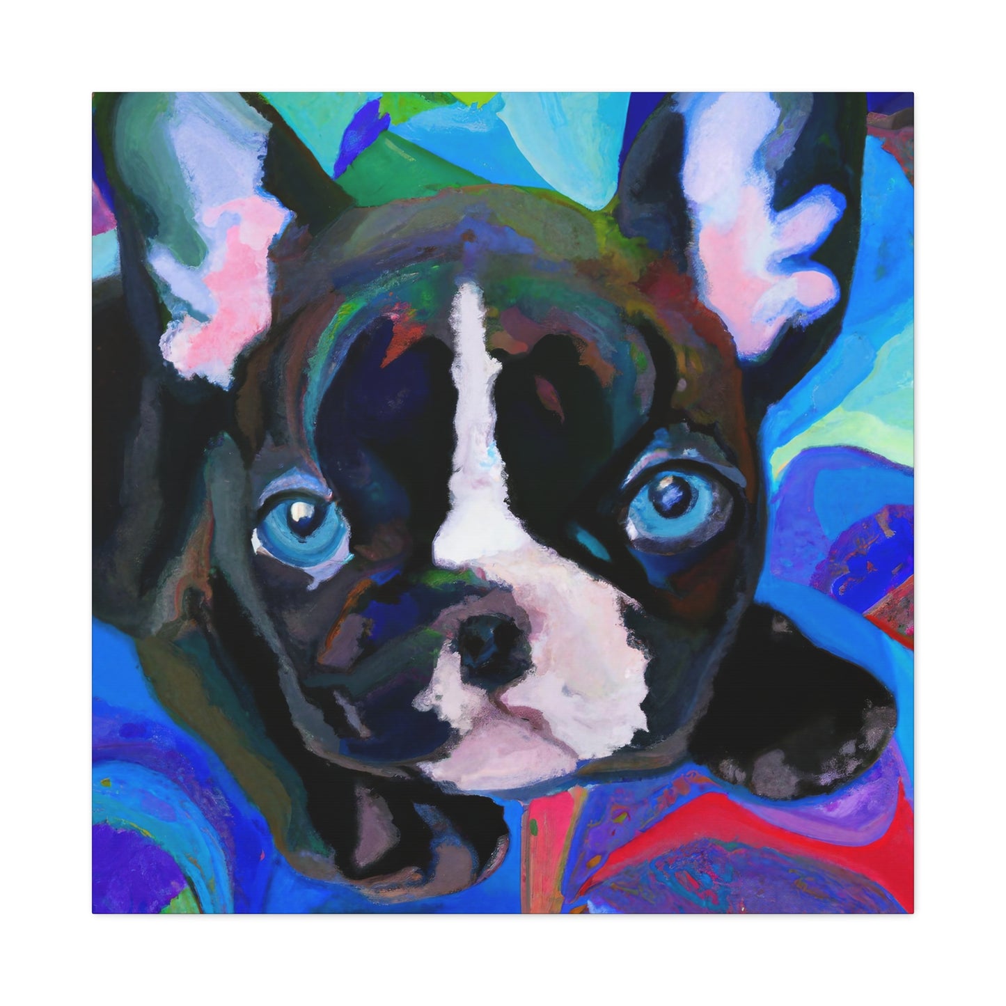 Aristocles Darwinor - French Bulldog Puppy - Canvas