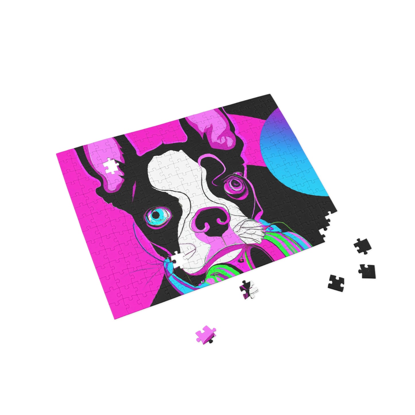 Oscar of the Bay (Oscar Bay) - Boston Terrier - Puzzle