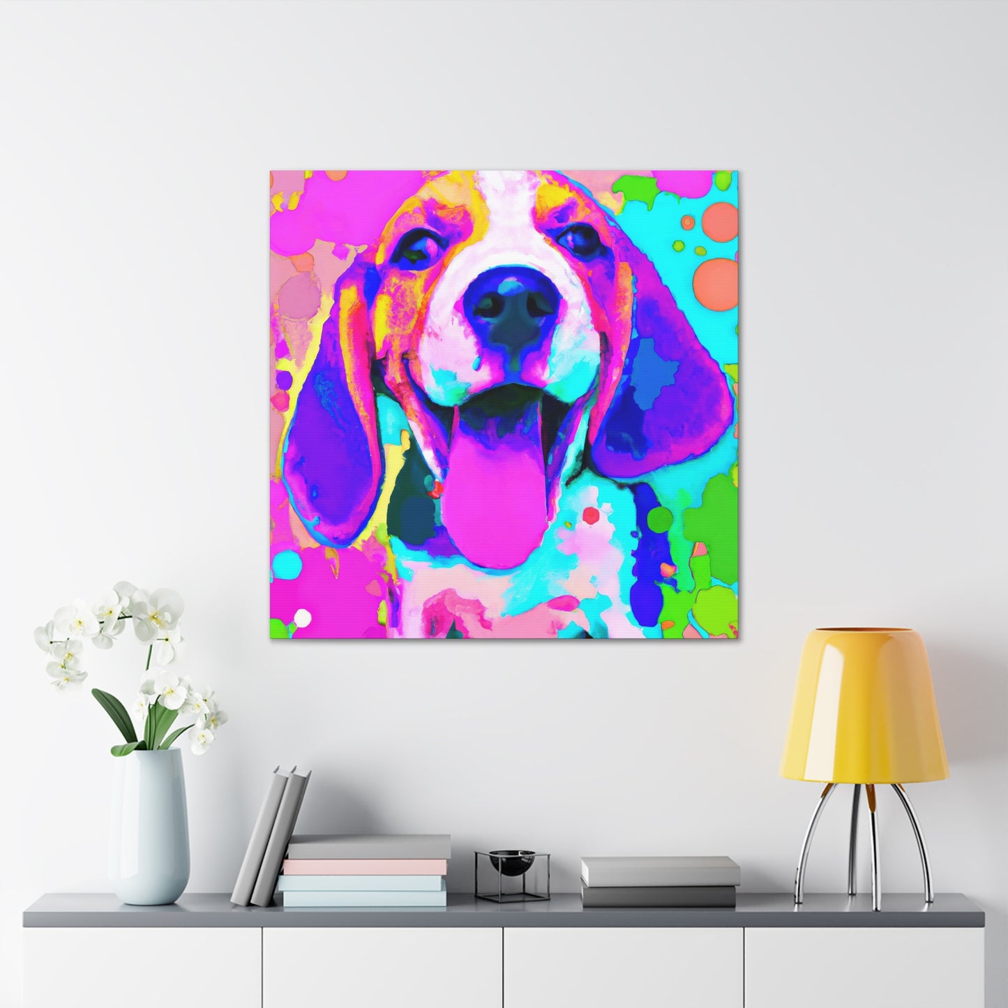 Aristophanes de le Roché noble - Beagle Puppy - Canvas