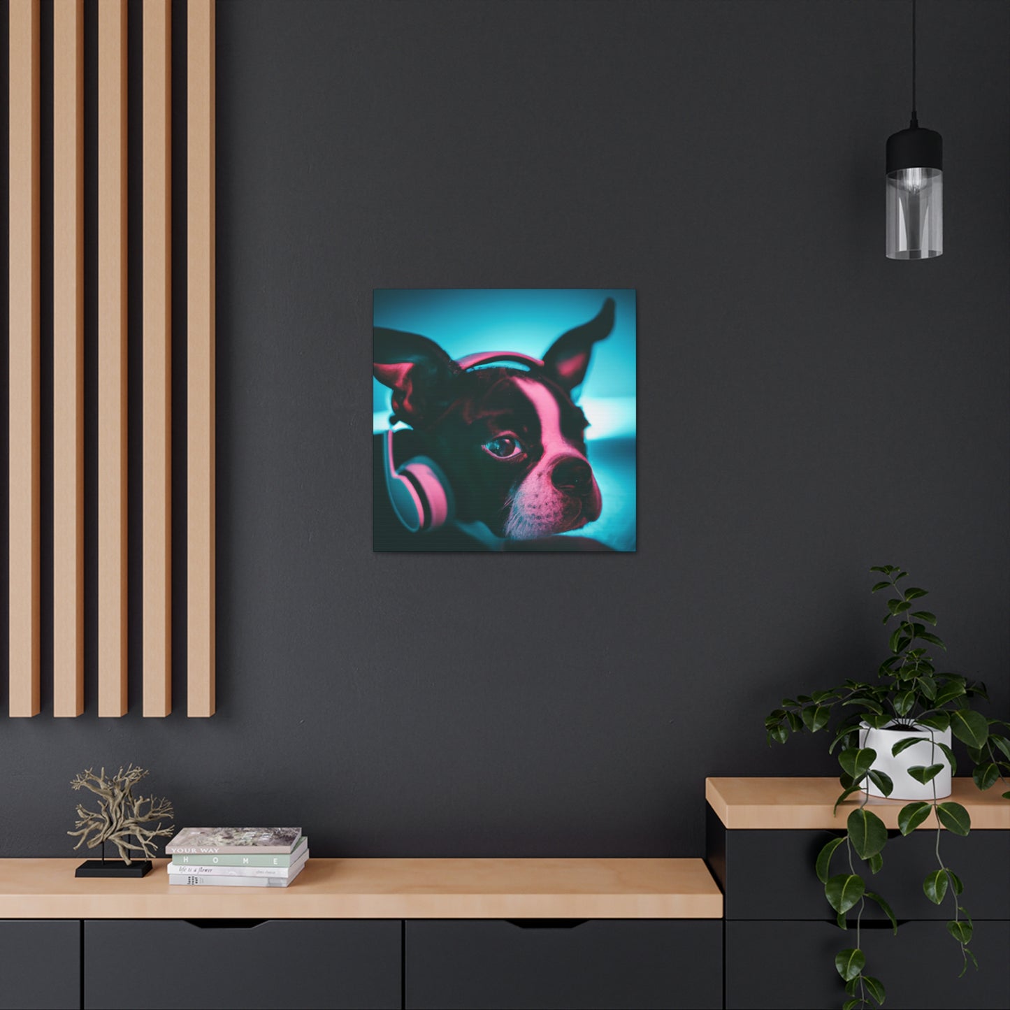 Ariston Cortez-Lancaster - Boston Terrier - Canvas