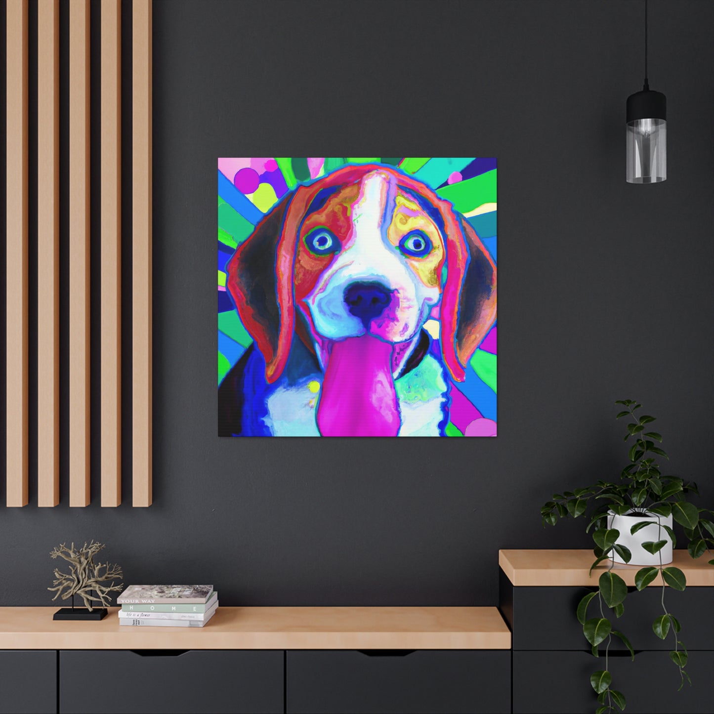 Prince Albert Magnus - Beagle Puppy - Canvas