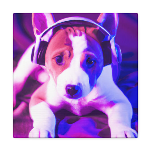 Prince Anok Raja - Basenji - Canvas