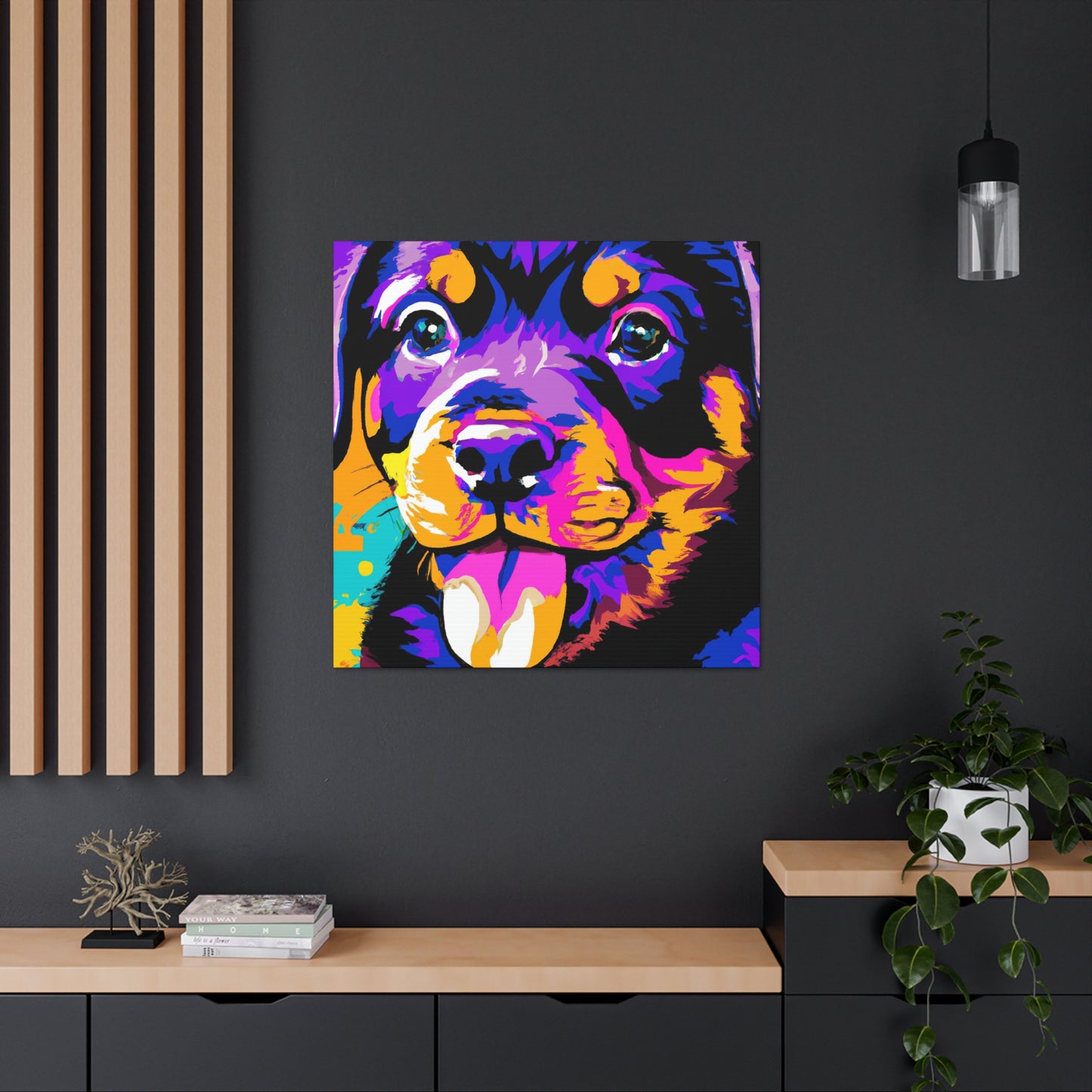 Friedrich von Freyenbeck - Rottweiler - Canvas