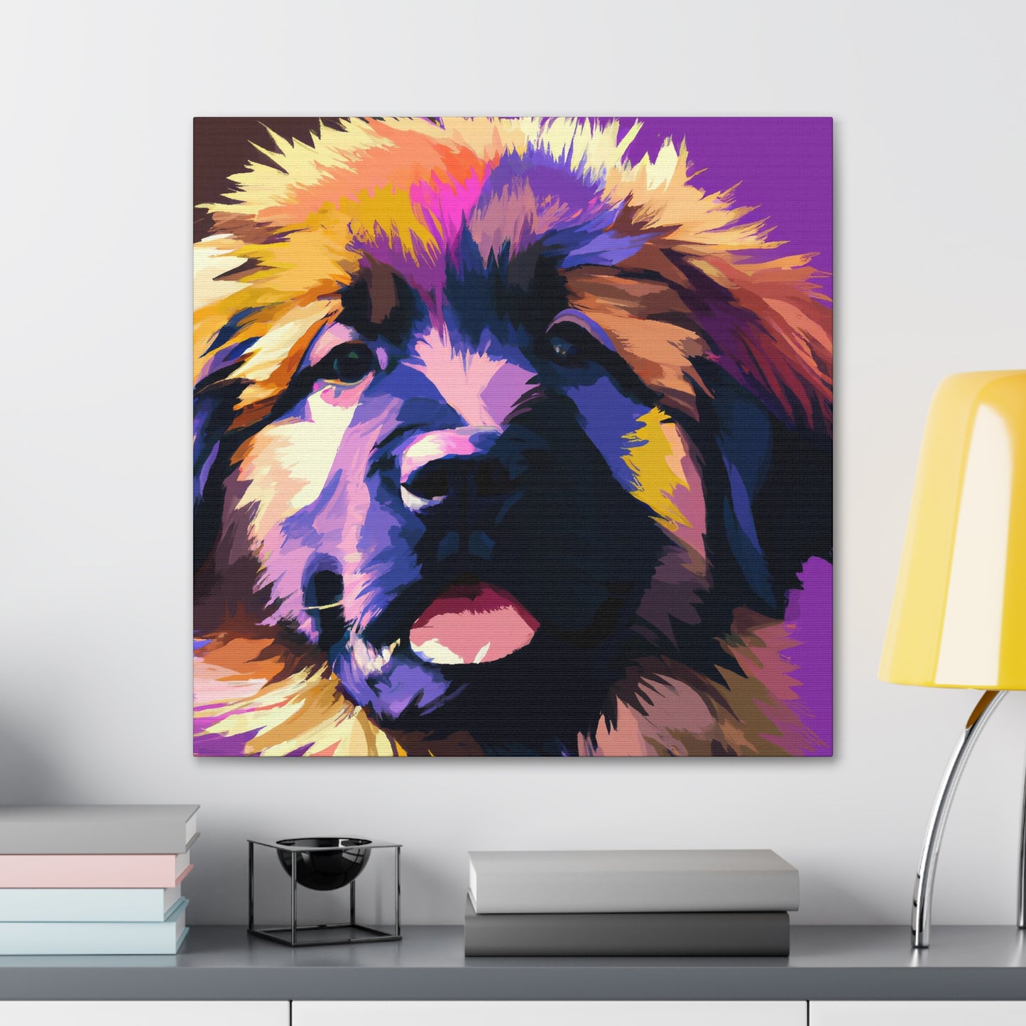 Countess Isabella von Schuermann - Leonberger - Canvas