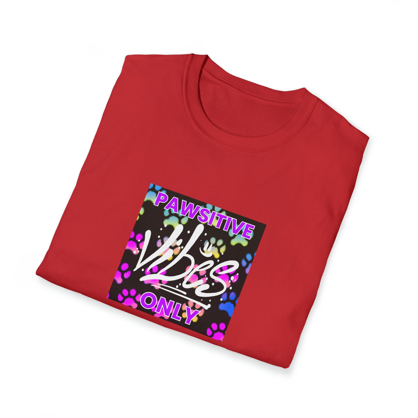 Posi-Tivity Pete - "Pawsitive Vibes Only" Unisex Tee