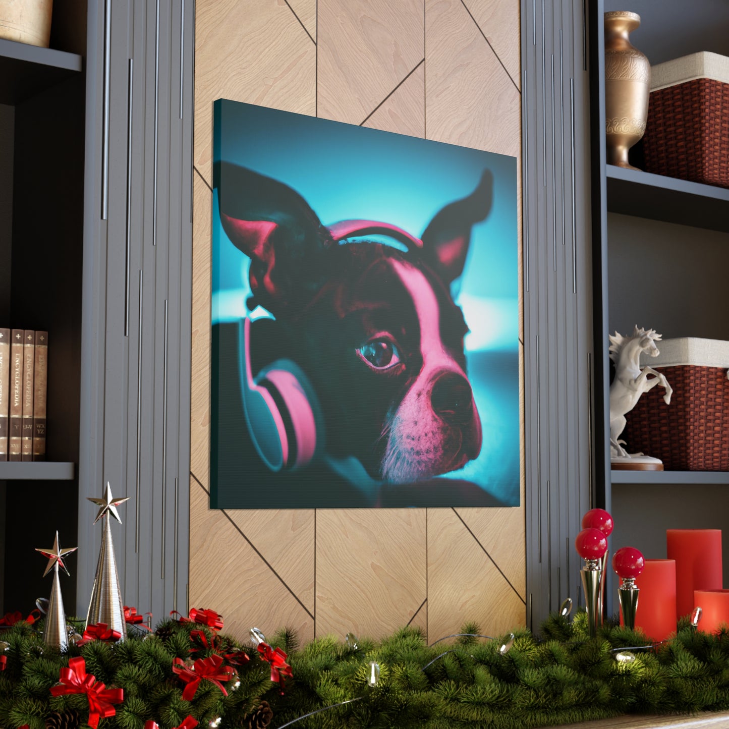 Ariston Cortez-Lancaster - Boston Terrier - Canvas