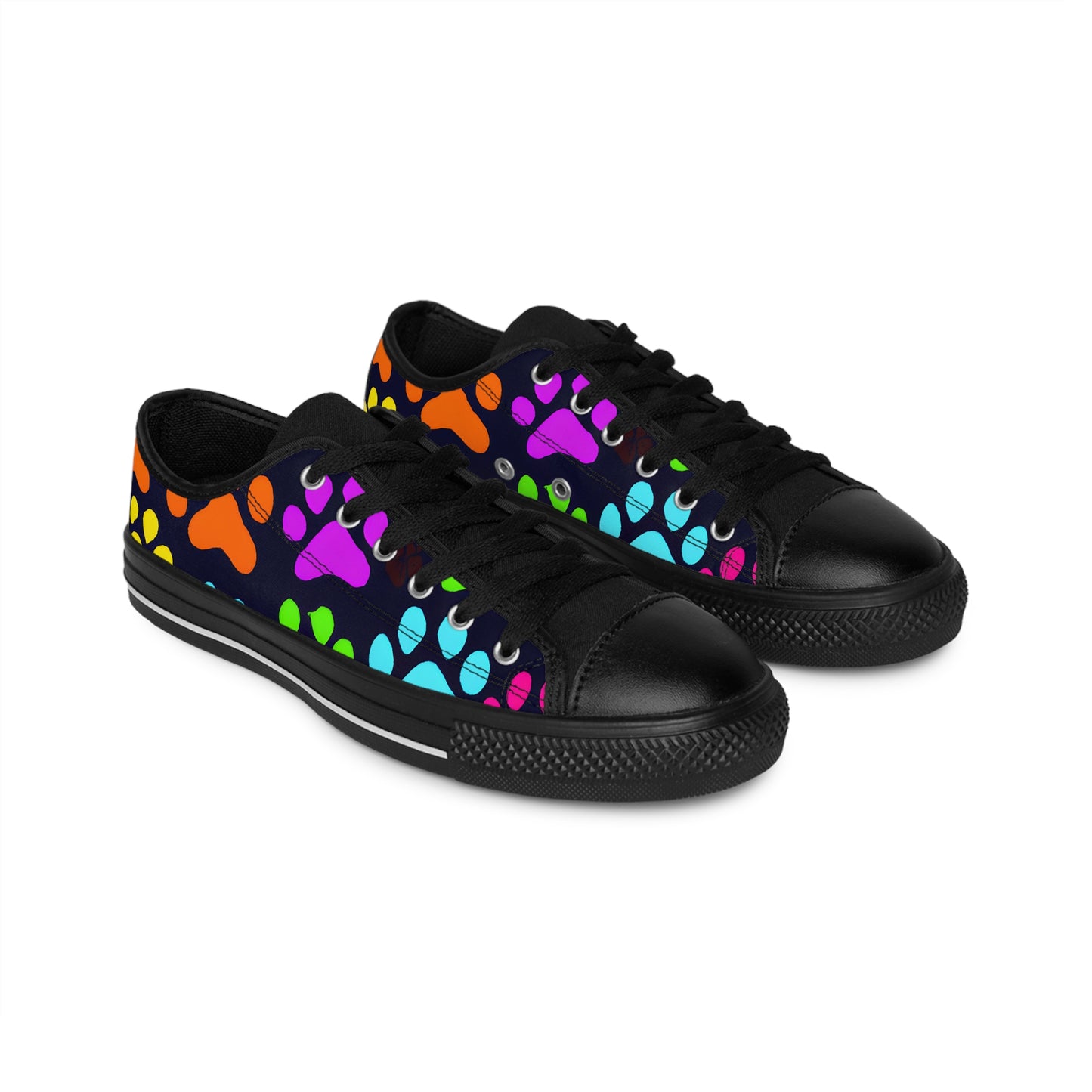 Mintzette Lafontaine - Paw Print - Low-Top