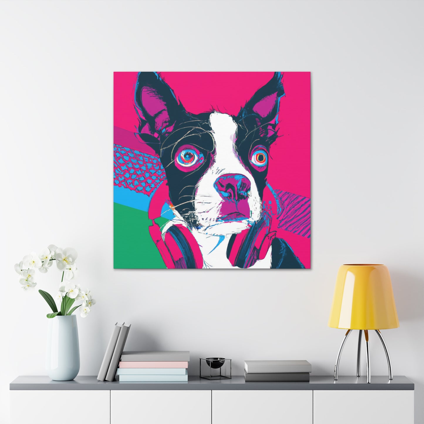 Victorius St.Johnstone - Boston Terrier - Canvas