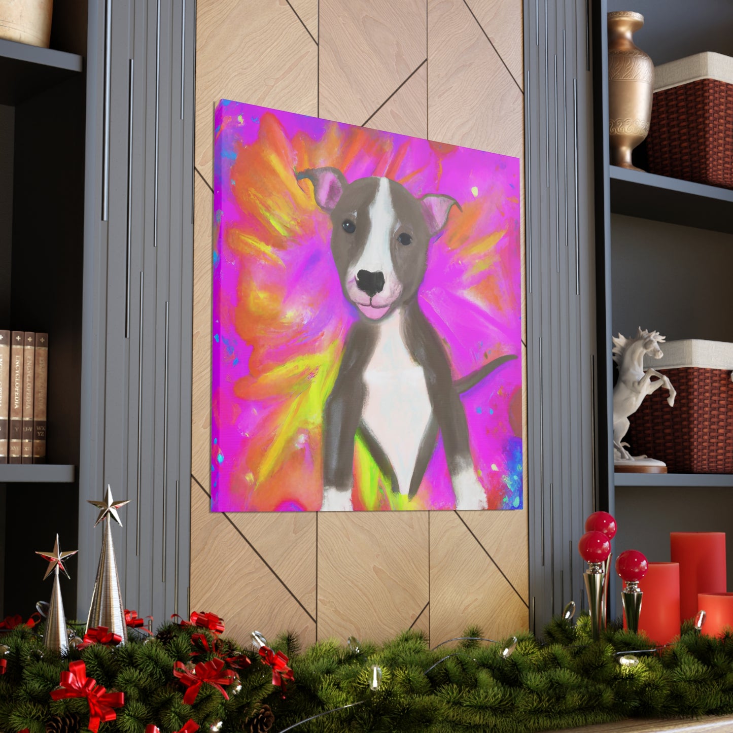 Artemisaristea Royaltea - Pitbull Puppy - Canvas