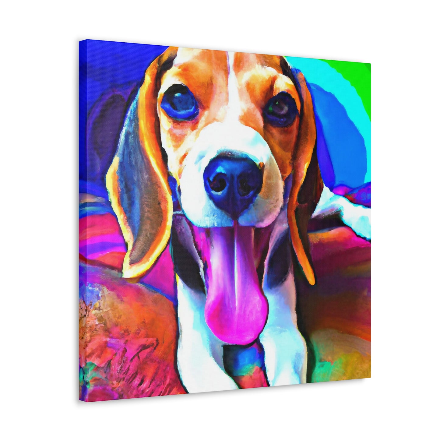 Leonarda d'Ascoli - Beagle Puppy - Canvas