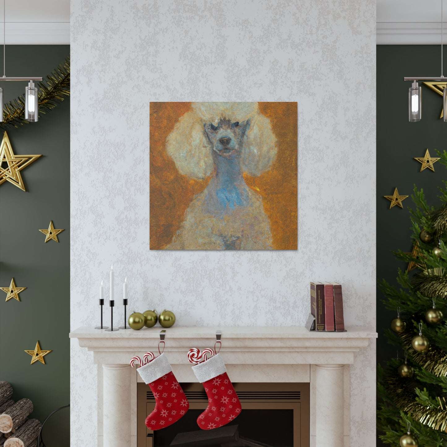 Kingston DeGallasane - Poodle - Canvas