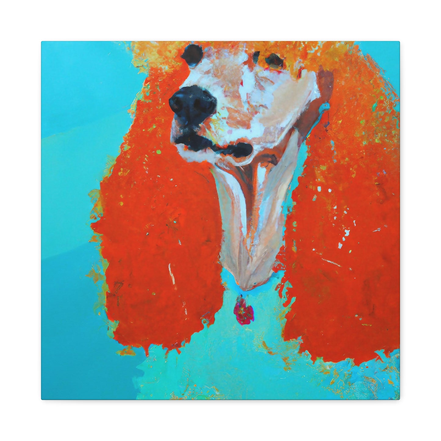 King Osvalde de Franchi - Poodle - Canvas