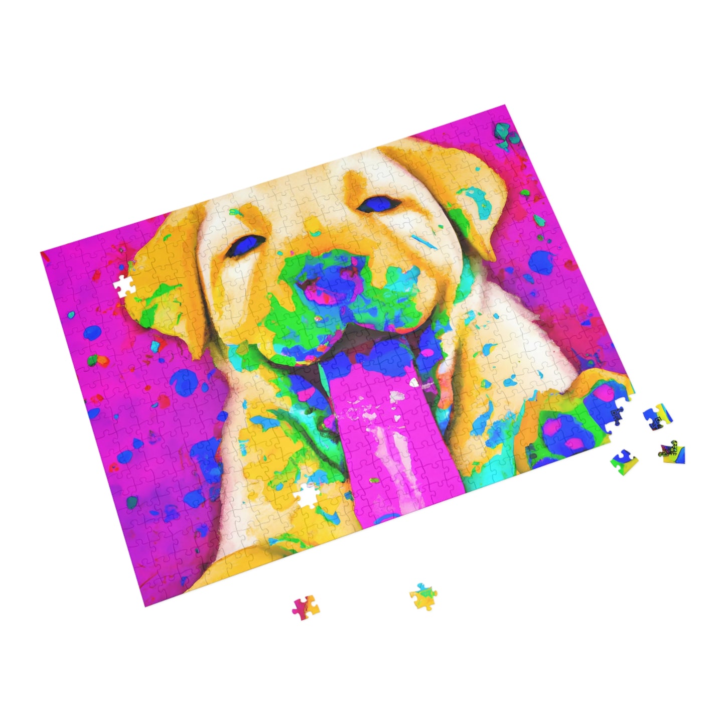 Jacques Enigmeaux - Labrador Retriever Puppy - Puzzle