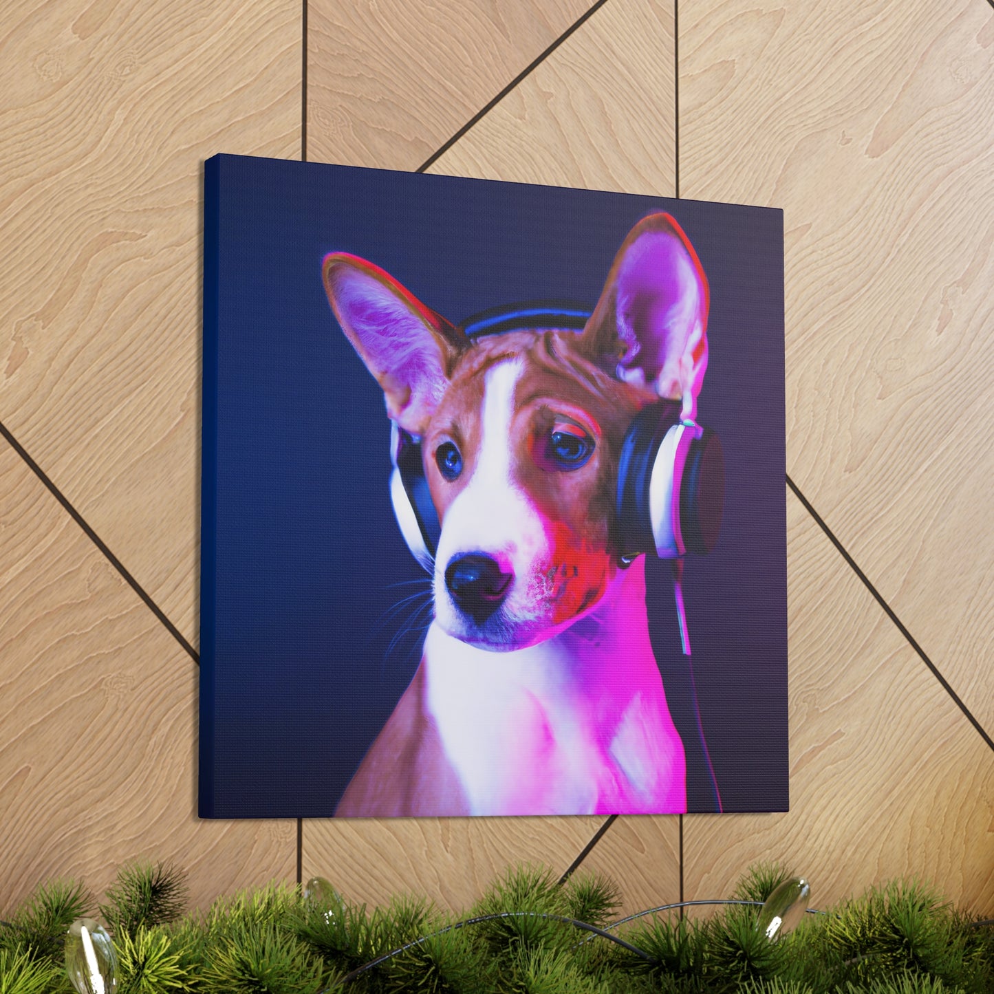 Dalia Ching-Nur - Basenji - Canvas