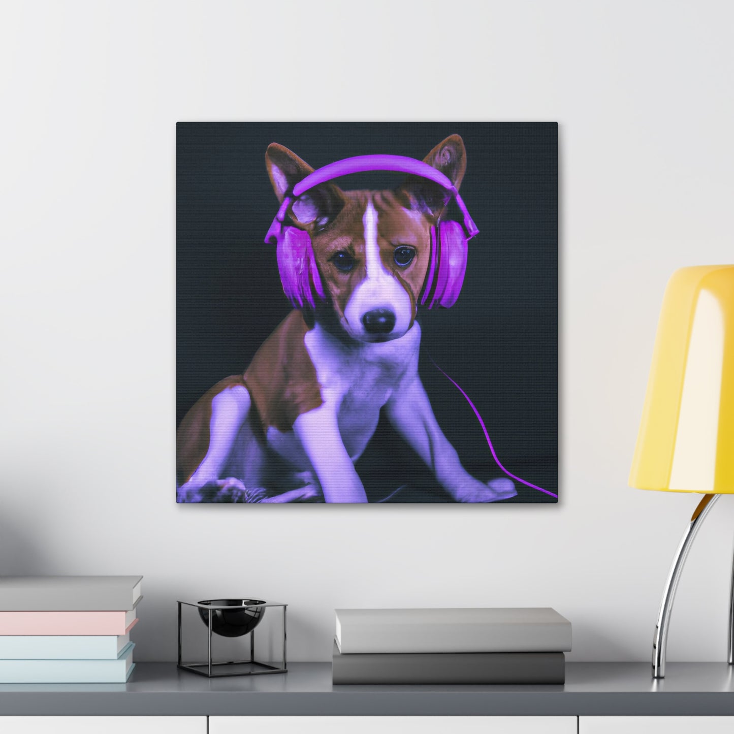 Shuenlana Mahkdoon - Basenji - Canvas