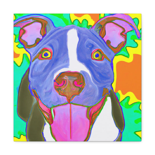 Arrianne Crowne, Duchess of Evesham - Pitbull Puppy - Canvas