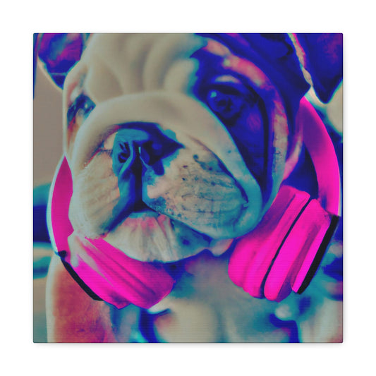 Roderic Regalraven - English Bulldog - Canvas