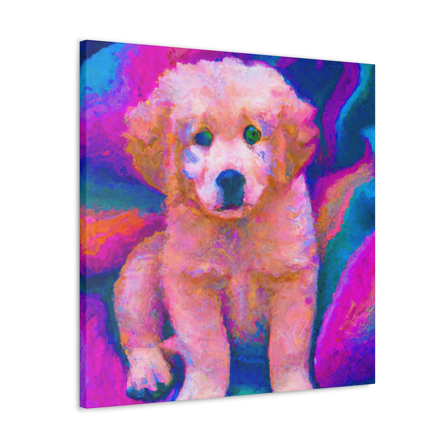 Lord Ranulf Avartyr - Golden Retriever Puppy - Canvas