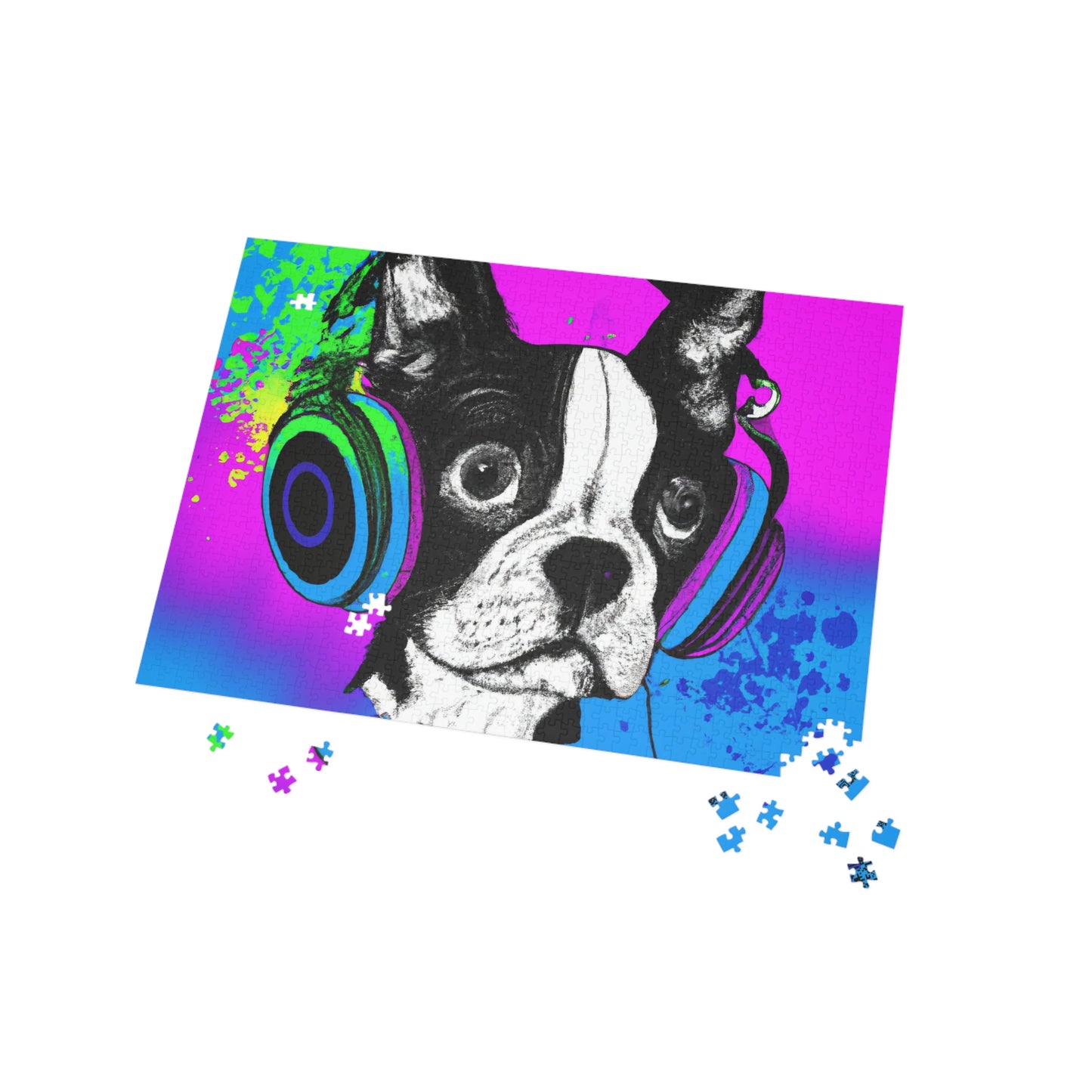 Countess Elisabeth de Rossignol - Boston Terrier - Puzzle