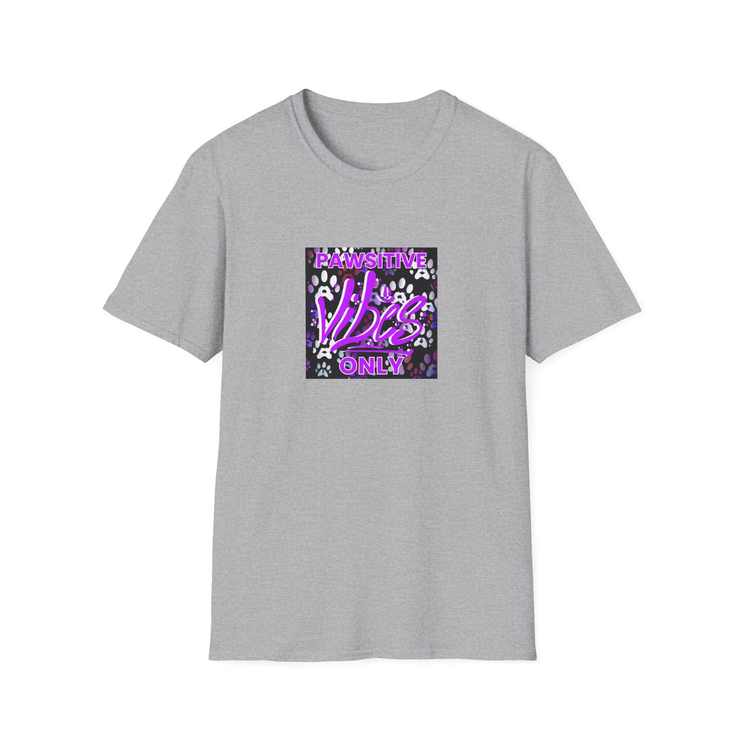 PosiGeneration90's Guru - "Pawsitive Vibes Only" Unisex Tee