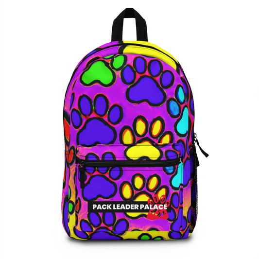 Aurélie Pariseau - Paw Print - Backpack