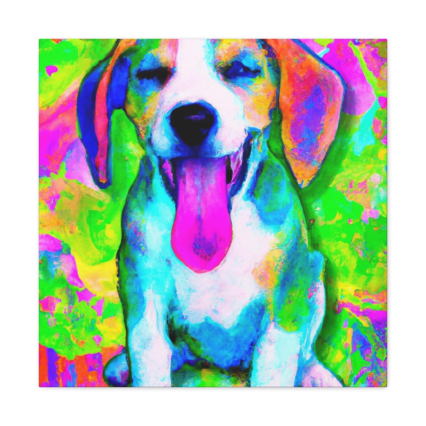 Eldrid de'Medici - Beagle Puppy - Canvas