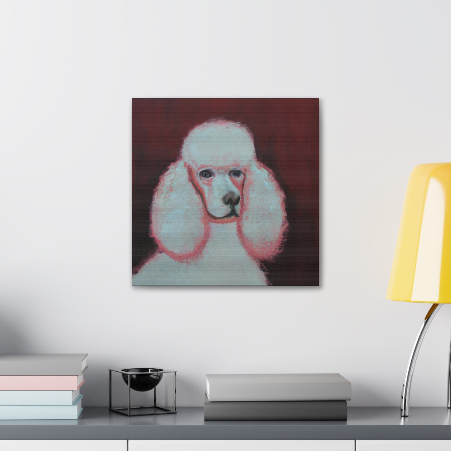 Lady Fedia of Rouen. - Poodle - Canvas