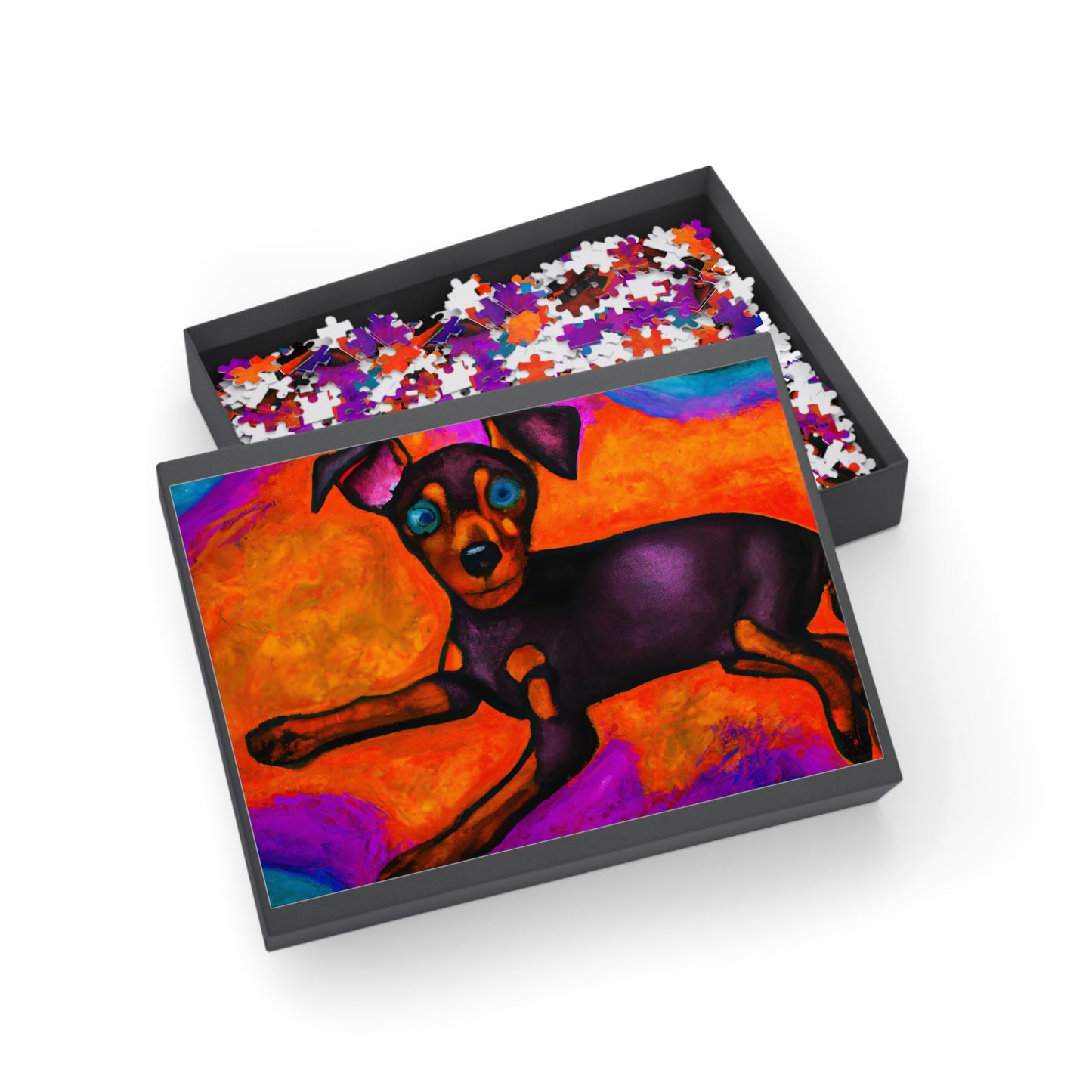 Yves Dupré - Miniature Pinscher Puppy - Puzzle