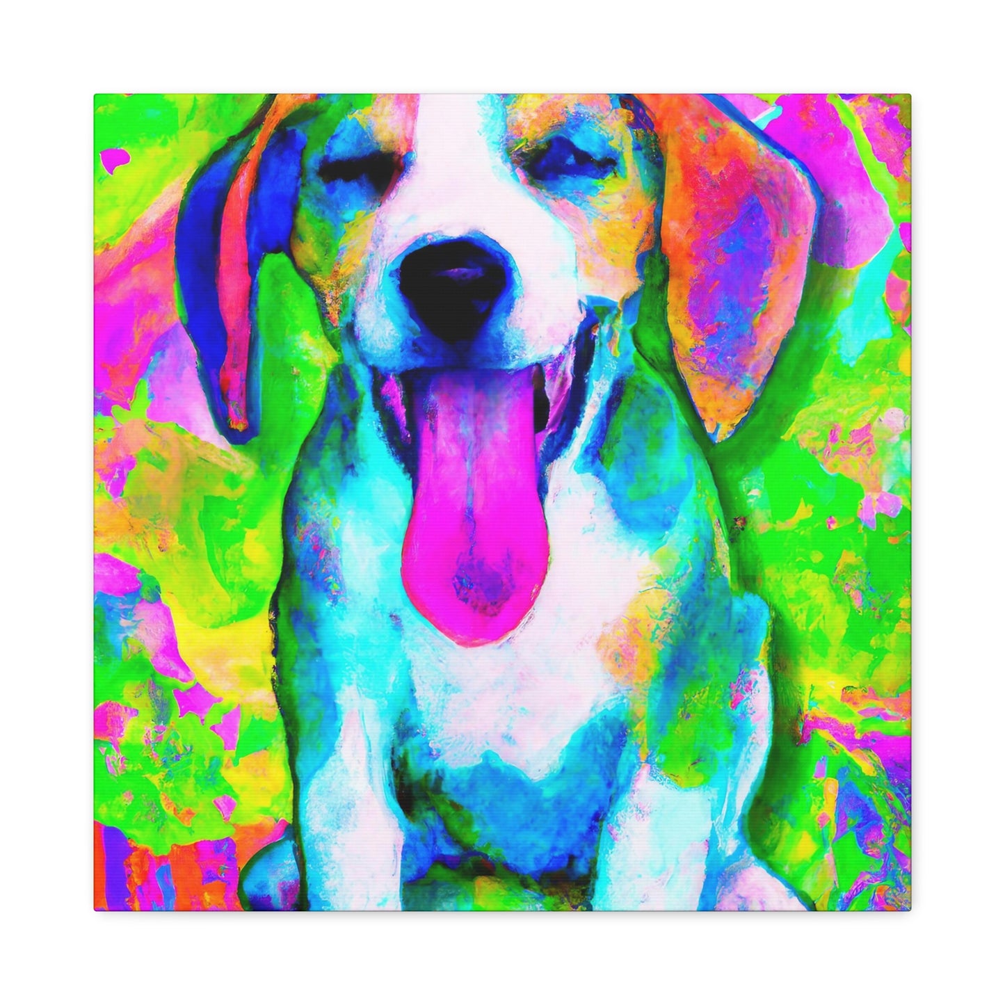 Eldrid de'Medici - Beagle Puppy - Canvas