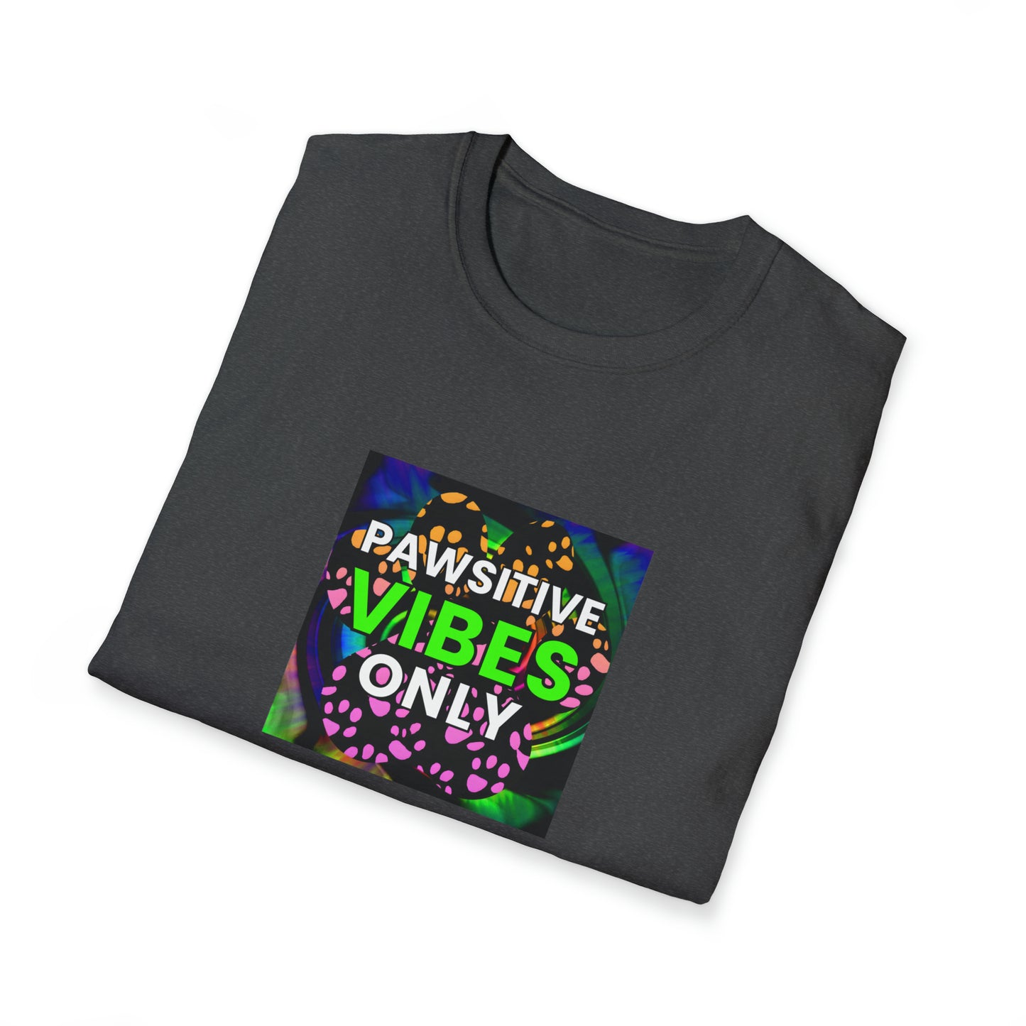 Happiness Hawk - "Pawsitive Vibes Only" Unisex Tee