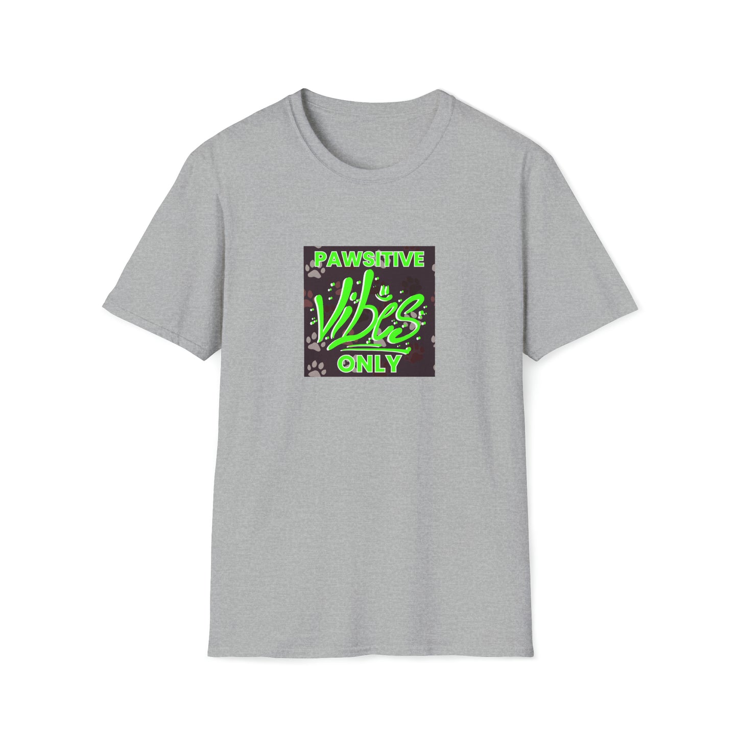 Posi-Power Pete - "Pawsitive Vibes Only" Unisex Tee