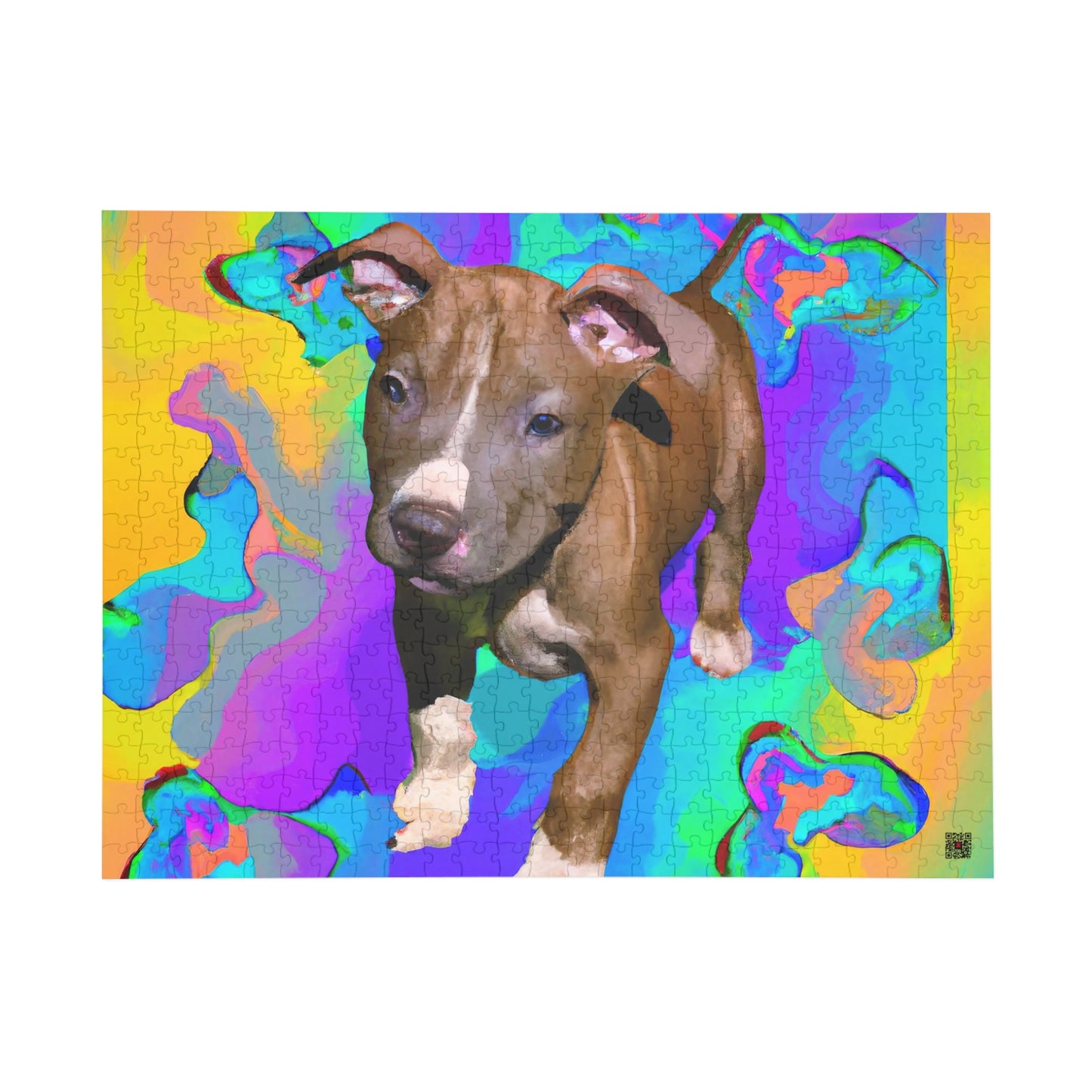 Kingston Sagely - Pitbull Puppy - Puzzle