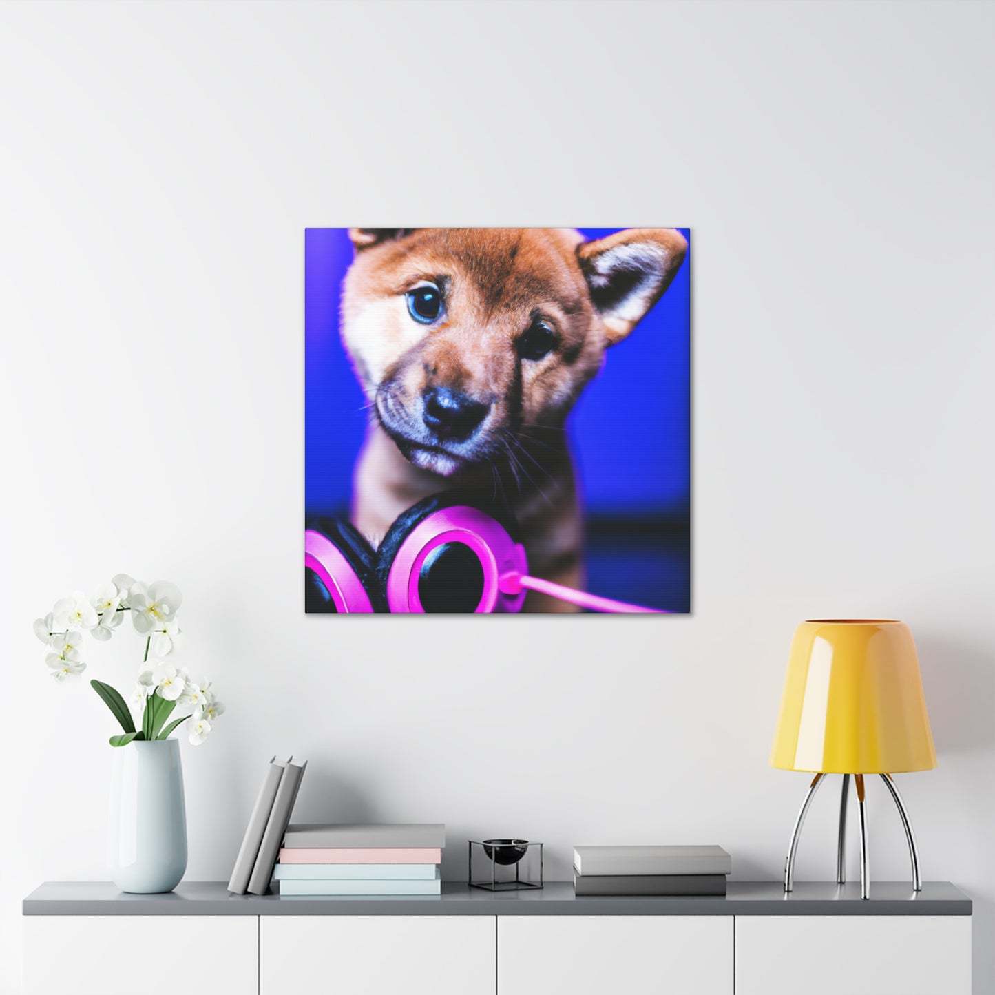 Wu Fei-Ling - Shiba Inu - Canvas