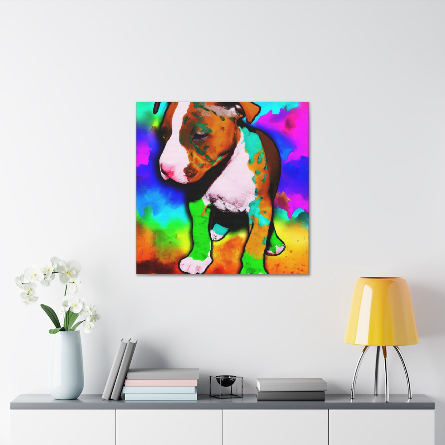 Agostina di Grandì - Pitbull Puppy - Canvas