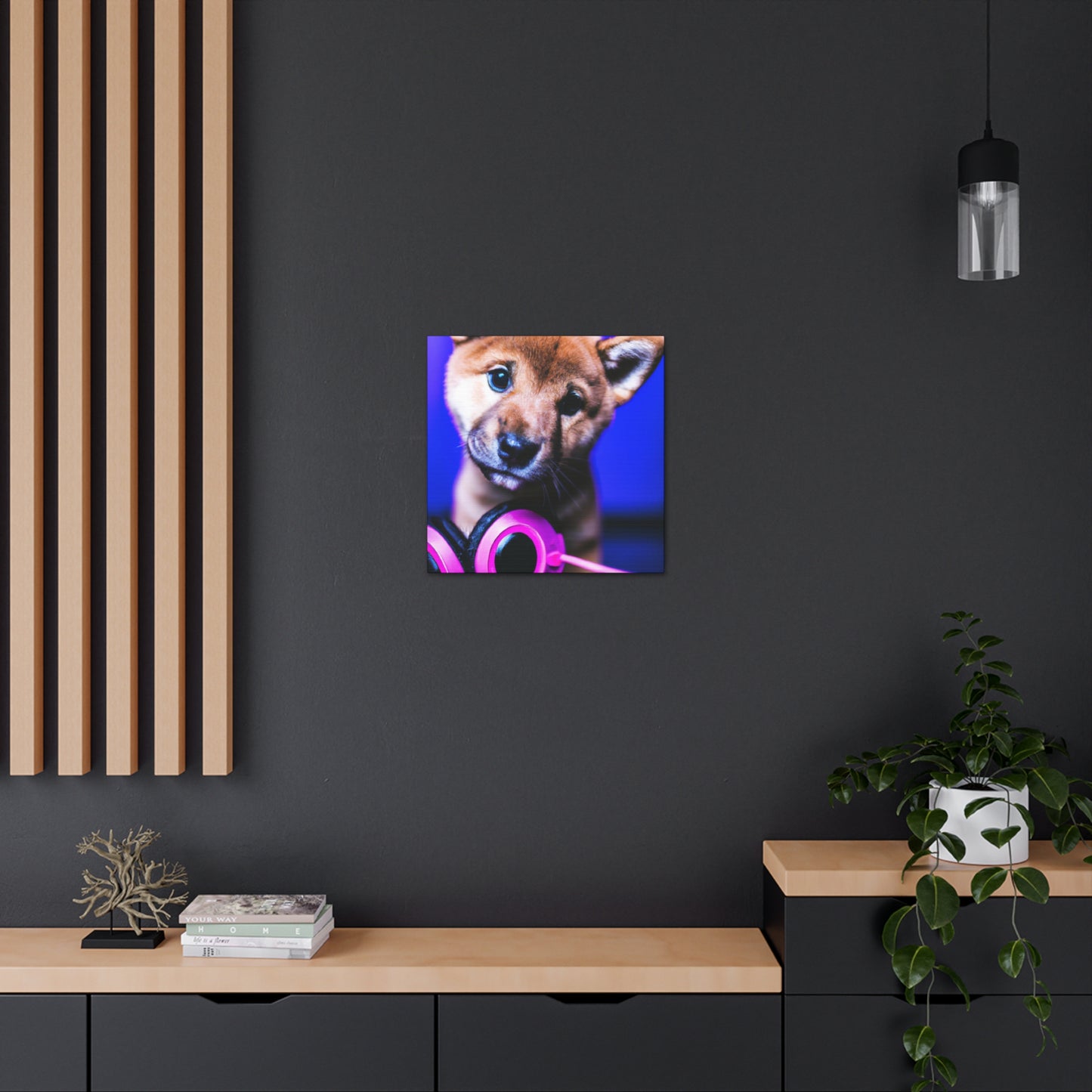 Wu Fei-Ling - Shiba Inu - Canvas