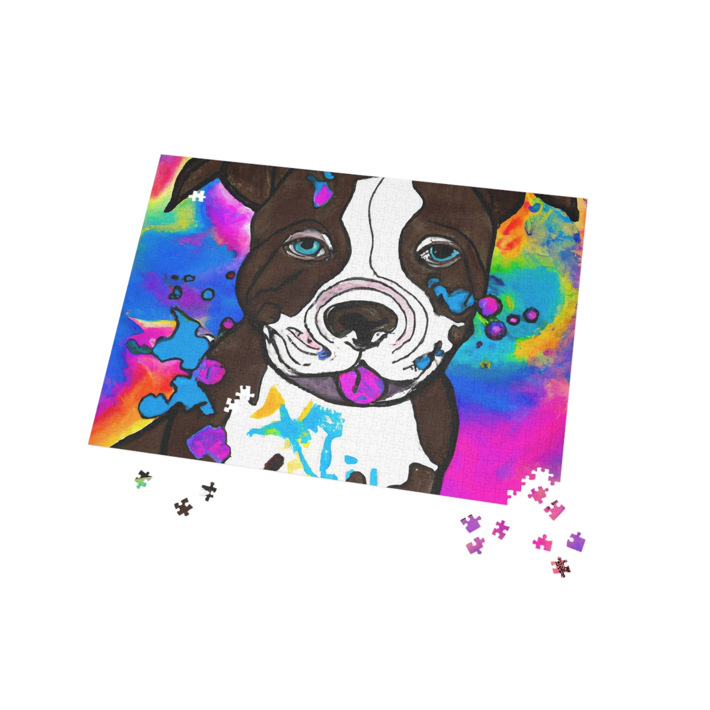 The Baroness Evangeline of Argentenon - Pitbull Puppy - Puzzle