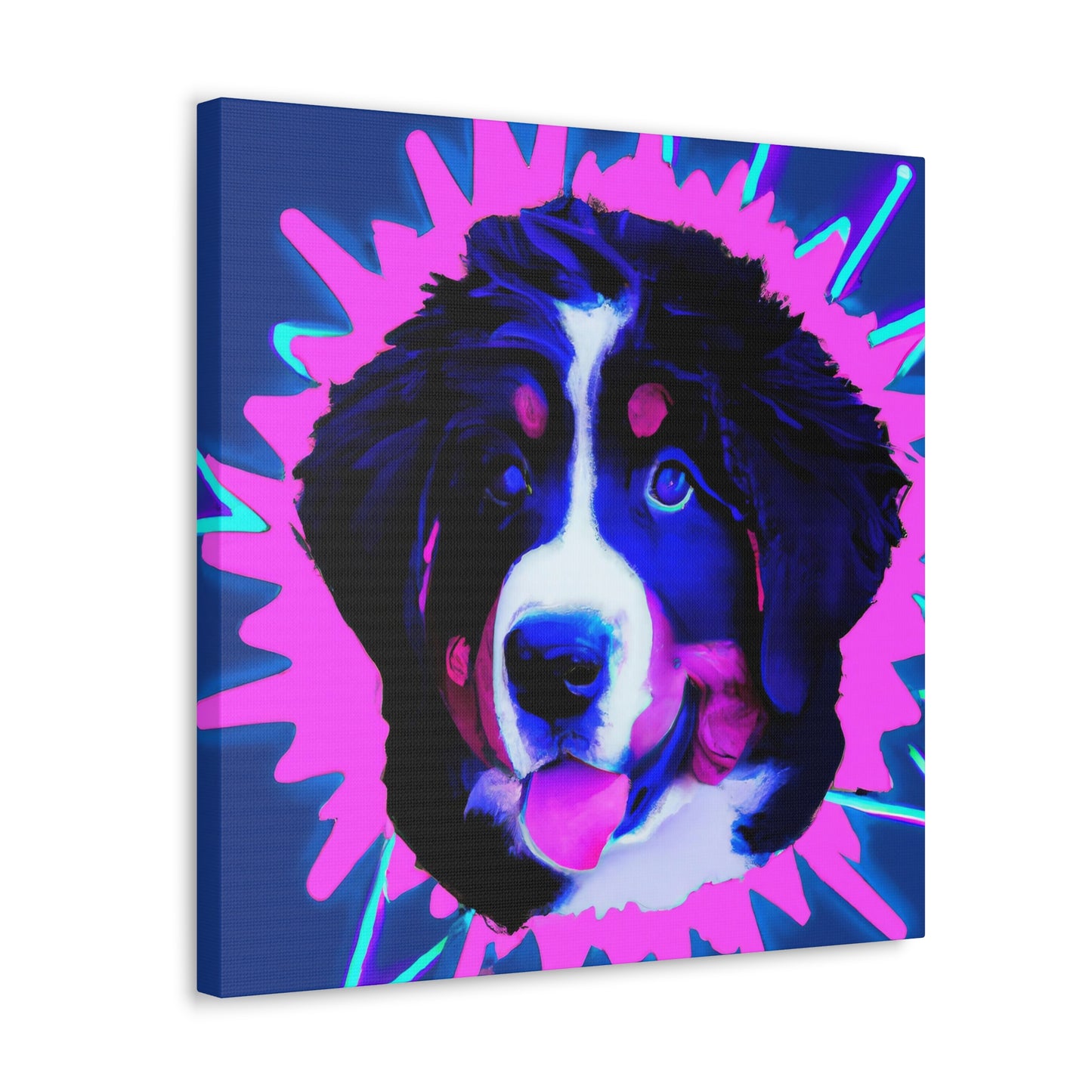 Princess Elodie von Bernhardzocher - Bernese Mountain Dog - Canvas