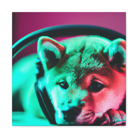 Lan Hua Yang - Shiba Inu - Canvas