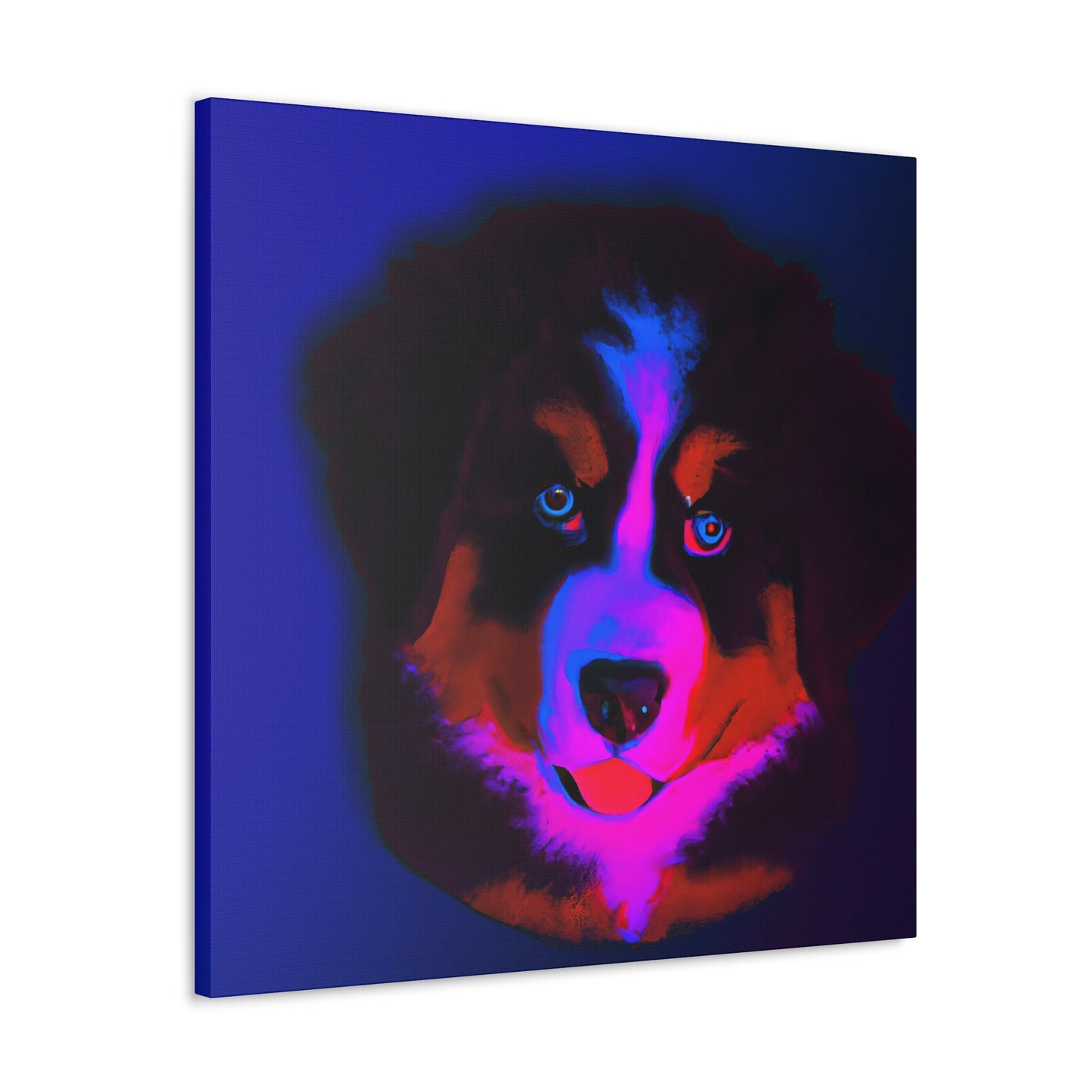 Countess Amelie von Baselheim - Bernese Mountain Dog - Canvas