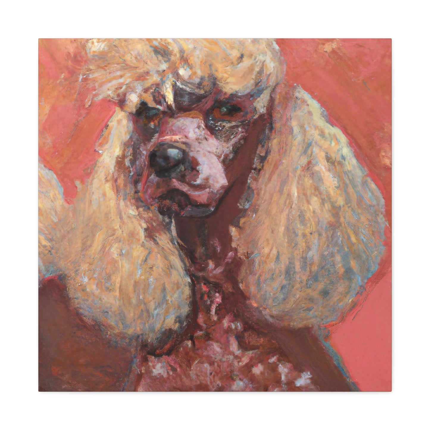 Monique de Beaumont - Poodle - Canvas