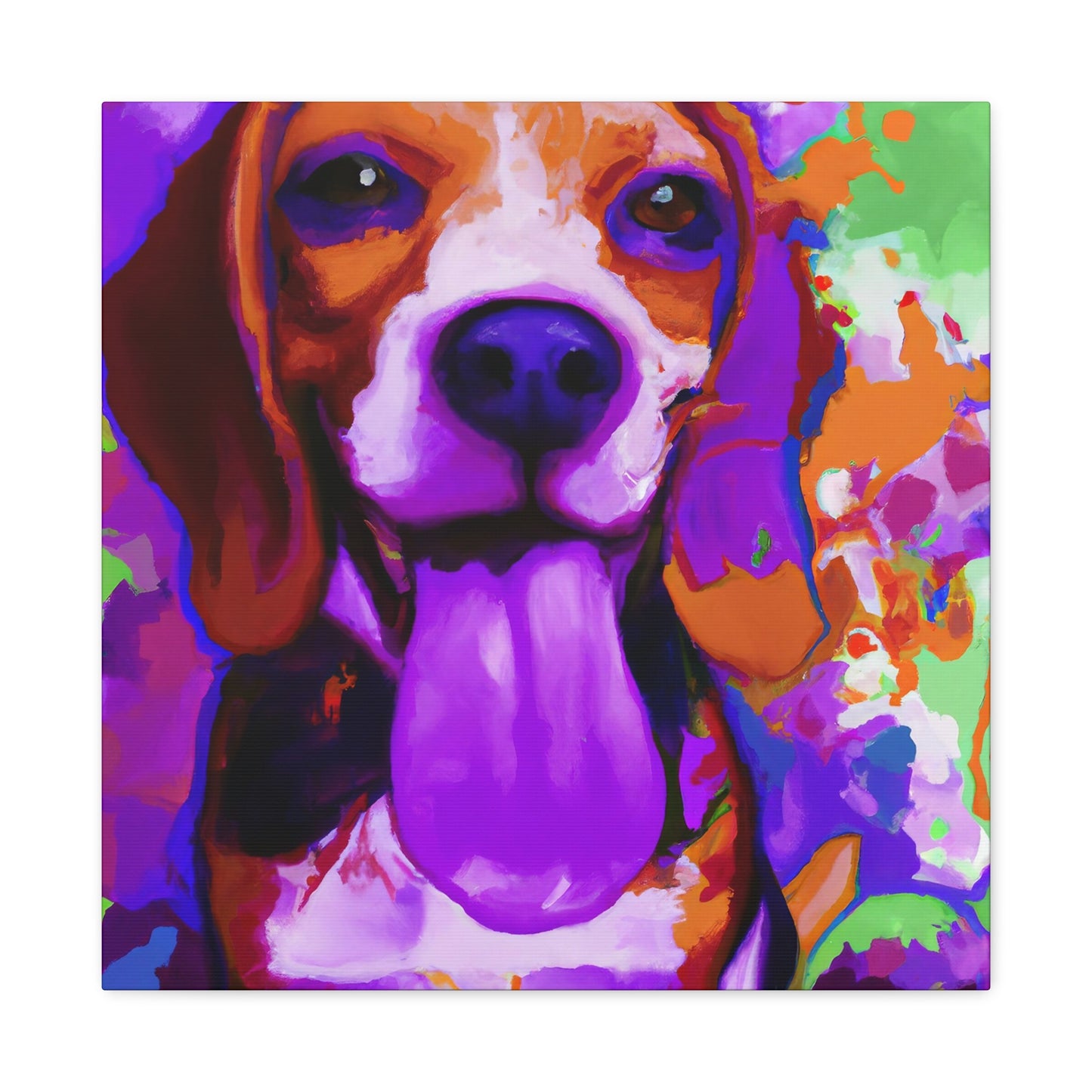 Duchess Adaliz de Monteleone - Beagle Puppy - Canvas